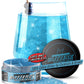 MONÉGASQUE Edible Glitter for Cocktails, Skyline Blue, 10g - Blue Glitter for Drinks and Cakes