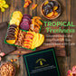 Christmas Gift Baskets - 7 Tropical Flavors Chocolate Orange Christmas Fruit Basket Gift |12.5Oz Soft Dried Fruit Gift Baskets For Delivery | Holiday Gift Baskets For Christmas Food Gifts For Mature-Themeds