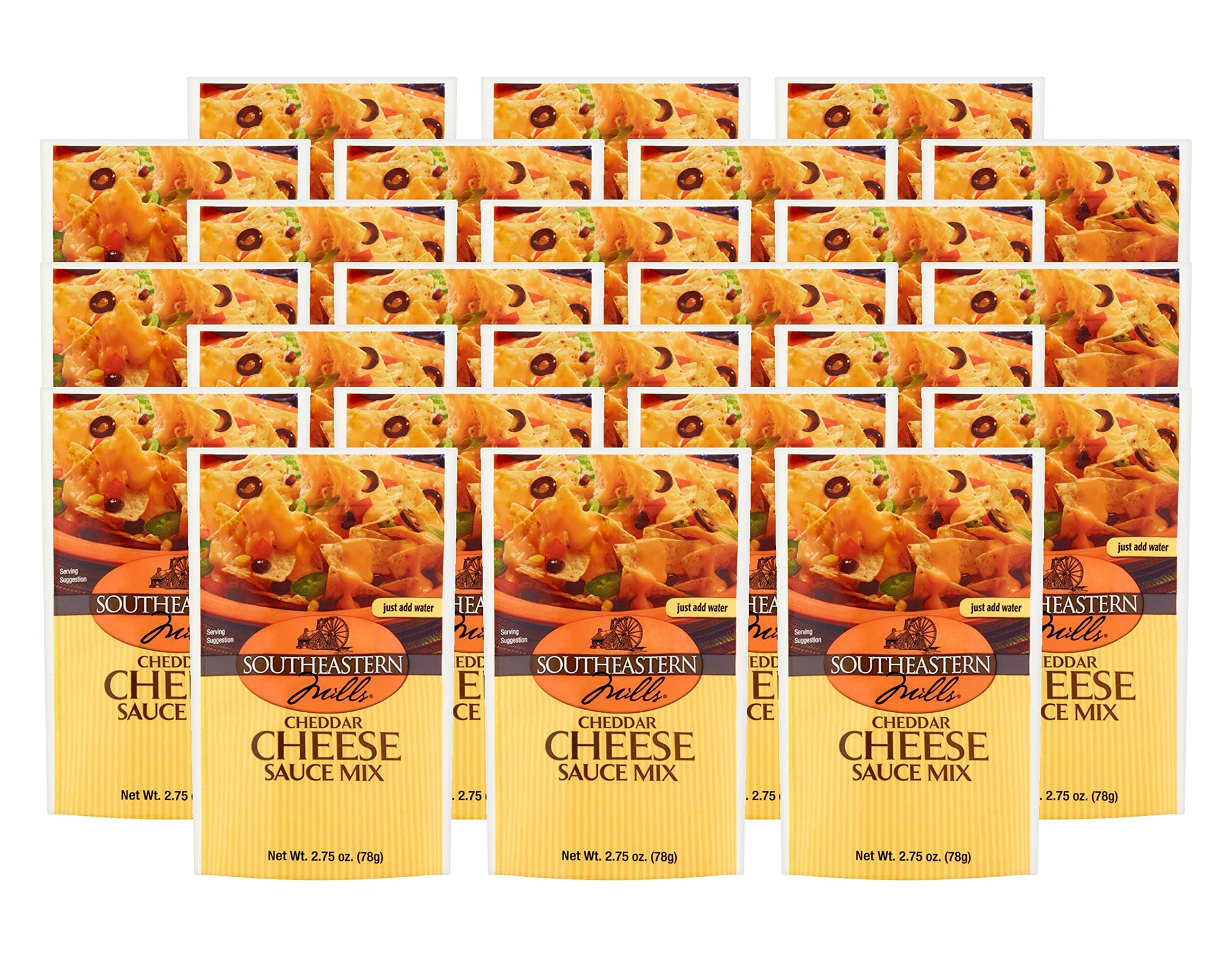 Southeastern Mills Cheddar Cheese Sauce Mix, 2.75 Ounce (Pack Of 24)