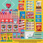 Gift A Snack - Congratulations Snack Box Variety Pack Care Package + Greeting Card (45 Count) Graduation Sweet Treats Gift Baske