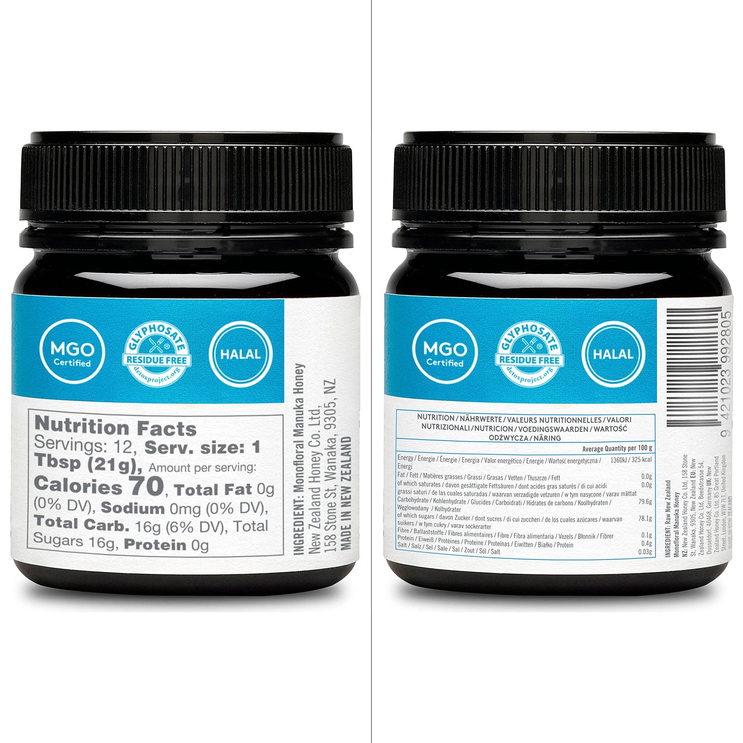 New Zealand Honey Co. Raw Manuka Honey Umf 26+ / Mgo 1282+ | 8.8Oz, Authentic Umf & Mgo Certified, Traceable Hive To Home