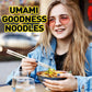 Real Naturals Gluten Free Ramen Noodles, Vegan Brown Rice, Low Sodium - 10 Packs (2.47 oz each) - Healthy Japanese Yakisoba Lo Mein