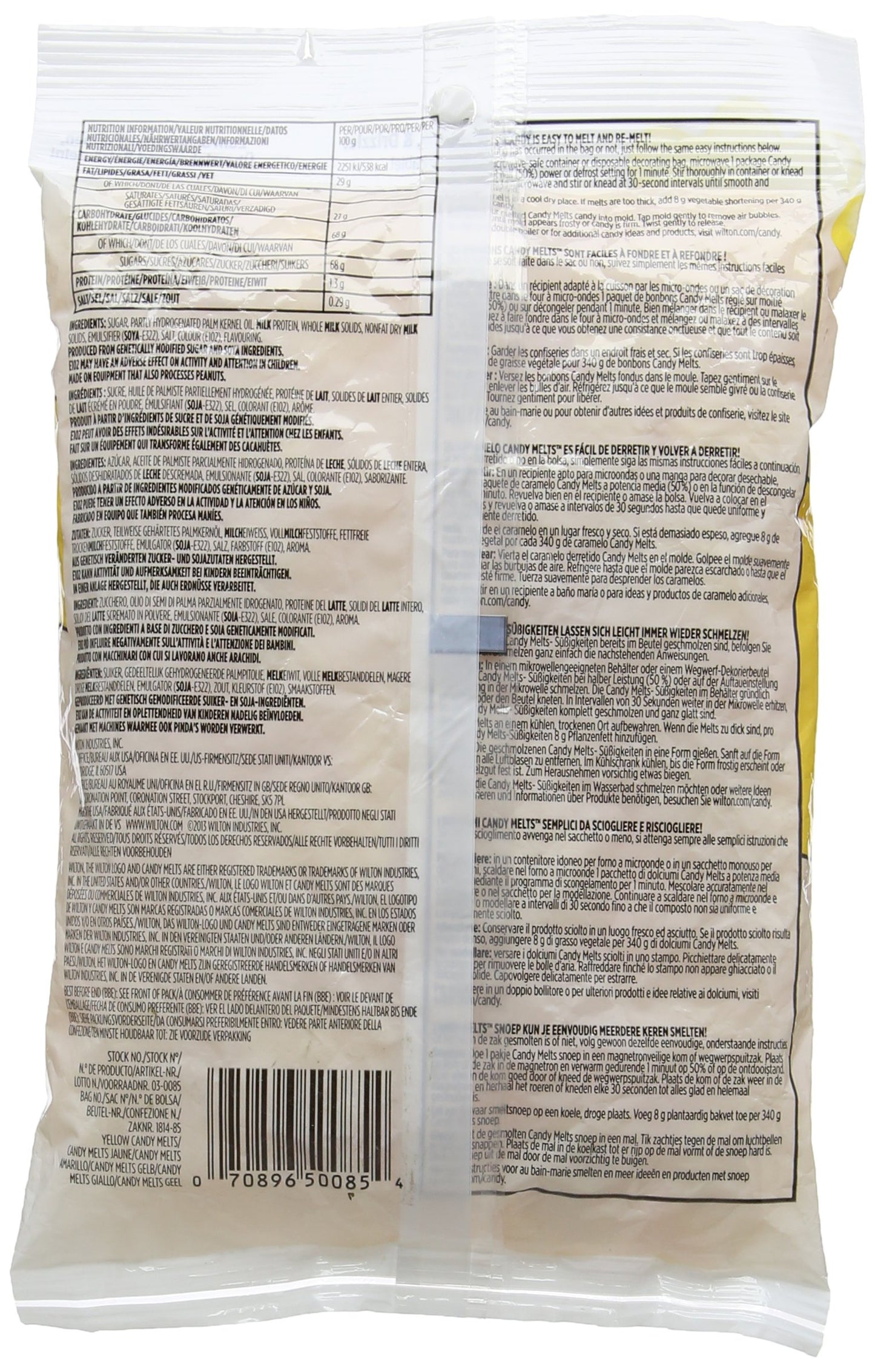 Wilton Yellow Candy Melts, 12-Ounce