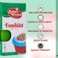 Bakers Choice Fondant Icing, 4 oz, Green, Ready to Use Cake Decorating Frosting, Moldable, Dairy Free, Nut Free