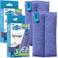 Pure-Sky Ultra-Microfiber Cleaning Sponge - Kitchen, Household And Dish Sponges - Just Add Water No Detergents Needed - Heavy Du