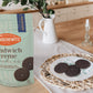 Manischewitz Grain Free Gluten Free Sandwich Cookies, 5.5Oz (2 Pack) Dairy Free Creme Filled Duplex Cookies, Tastes Like The Rea