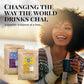 Blue Lotus Chai - Traditional Masala Chai - Makes 530 Cups - 1 Pound Bulk Bag Masala Spiced Chai Powder With Organic Spices - In