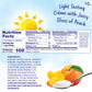 Dole Fruit Bowls Low Fat Peaches & Creme Parfait Snacks, 4.3Oz 24 Total Cups, Gluten & Dairy Free, Bulk Lunch Snacks For Kids &