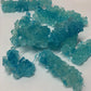 Sweetglob Old Fashioned Rock Candy Crystals On Strings (Cotton Candy Light Blue, 1 Pound)