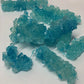 SweetGlob Old Fashioned Rock Candy Crystals on Strings (Cotton Candy Light Blue, 2 Pound)