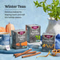 Yogi Tea Vanilla Peppermint - 16 Bags Per Pack (4 Packs) - Herbal Peppermint Vanilla To Support Healthy Digestion - Limited Edition Holiday Digestive Tea With Peppermint, Ginger & More