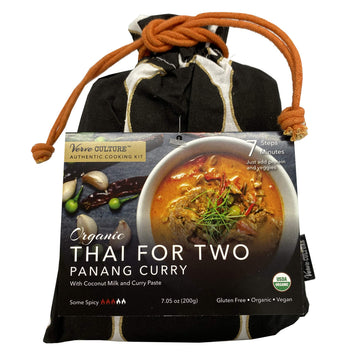 Verve CULTURE Thai for Two Cooking Kit | USDA-Organic Panang Curry | Vegan, Gluten-Free | 7.05 Ounce