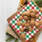 JarThenaAMCS Christmas Plaid Wax Deli Paper, 150 Pcs, 9.8 x 8.3 inch, Waterproof Sandwich Wrap for Winter Party Kitchen Supplies
