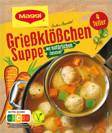 Maggi - Griesskloesschen Suppe (Semolina Dumpling Soup Mix)