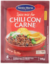 Santa Maria Chili Con Carne Seasoning Spice Mix - Mexican Seasoning For Corn Chip Dippings, Chili Con Carne Recipes - 098 Oz
