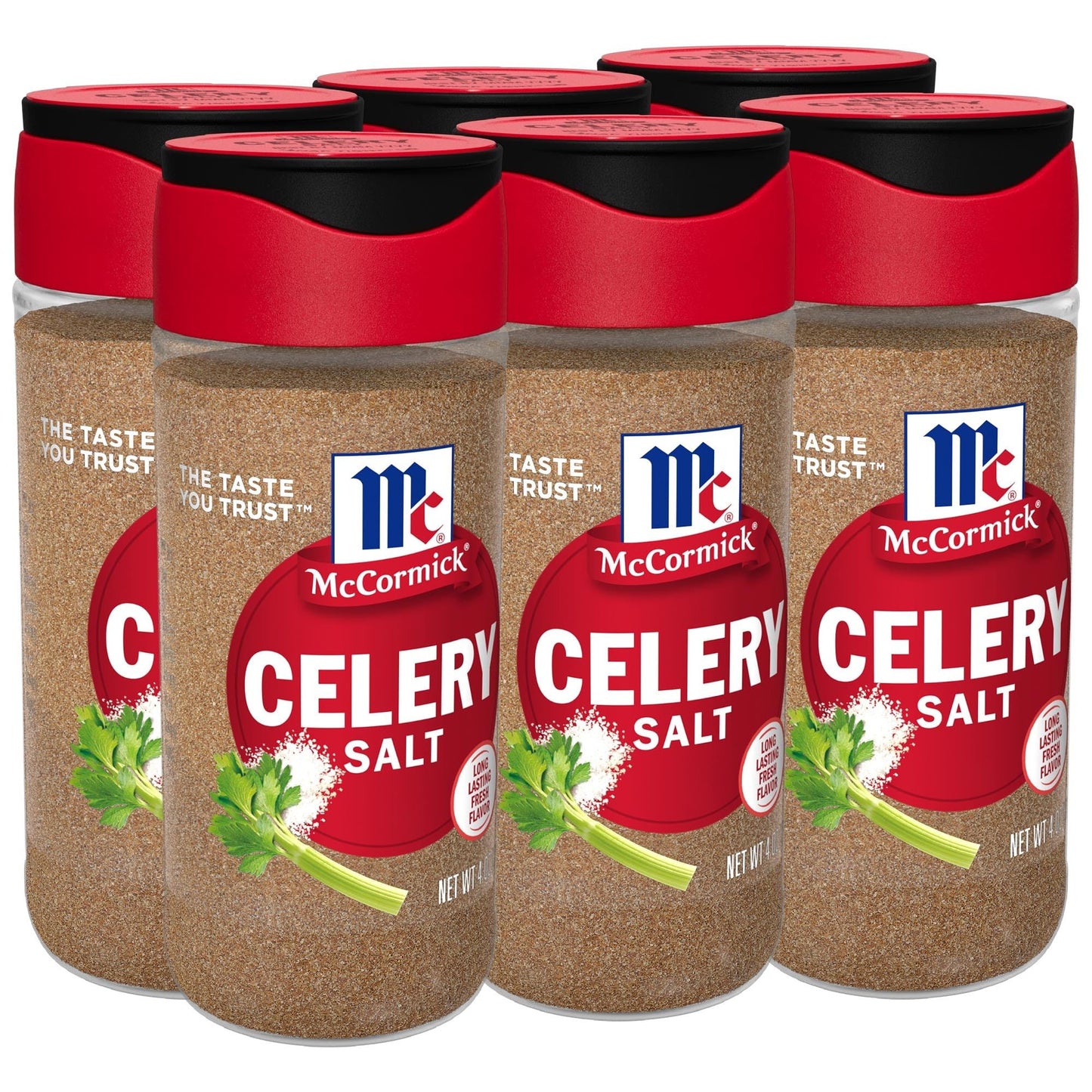 McCormick Celery Salt, 4 oz (Pack of 6)