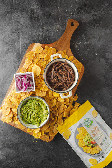 H&E Plantain Chips - Veggie Dippers 5.5Oz (3 Pack) | Made Of Select Plantains From Small Farms | Great For Dipping & Snacking |