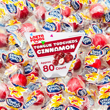 Tongue Torchers | 1 Pound Bag - Approx. 80 Count | Cinnamon Flavored Hard Candy