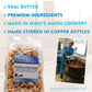 Amish Good Enhanced Caramel Popcorn With Chocolate Drizzle Real Butter And Coconut Oil In 12 Ounce Bag