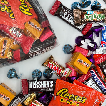 Bulk Chocolate Assortment Variety Pack - Chocolate Candy Variety Pack - 5 Lb Bag Of Mixed Bulk Chocolate, Milk Chocolate, Dark C