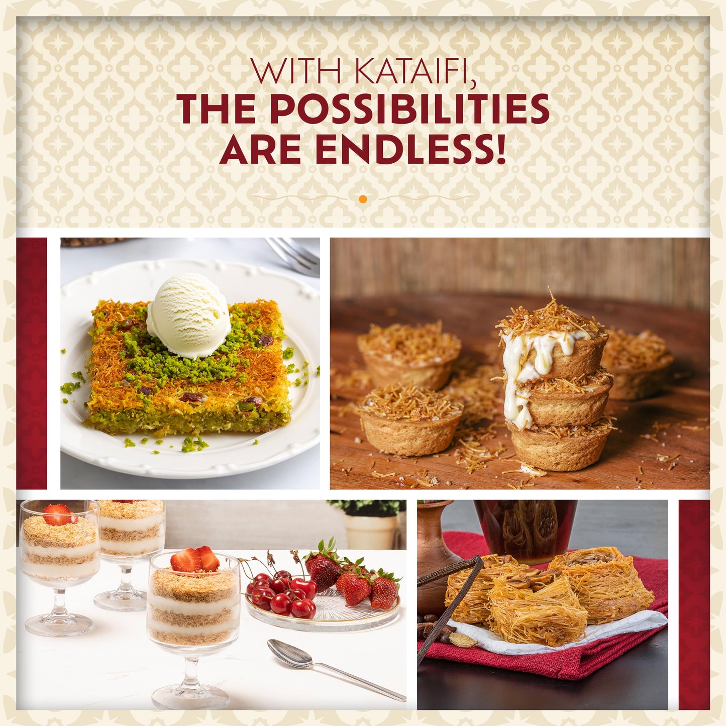 Eastanbul Dried & Chopped Kataifi Shredded Fillo Dough, Kurutulmus Kadayif Pastry Dough, Ingredient for The Viral Dubai Pistachi