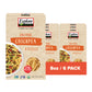 Explore Cuisine Organic Chickpea Fusilli - Pack Of 6 (8 Oz) - Easy-To-Make Gluten Free Chickpea Pasta - High In Plant Protein & Fiber - Non-Gmo - 24 Total Servings