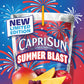 Capri Sun Summer Blast Passion Fruit Mango flavored Juice Drink Blend  from concentrate with other natural flavor  10 ct Box  6 fl oz Pouches