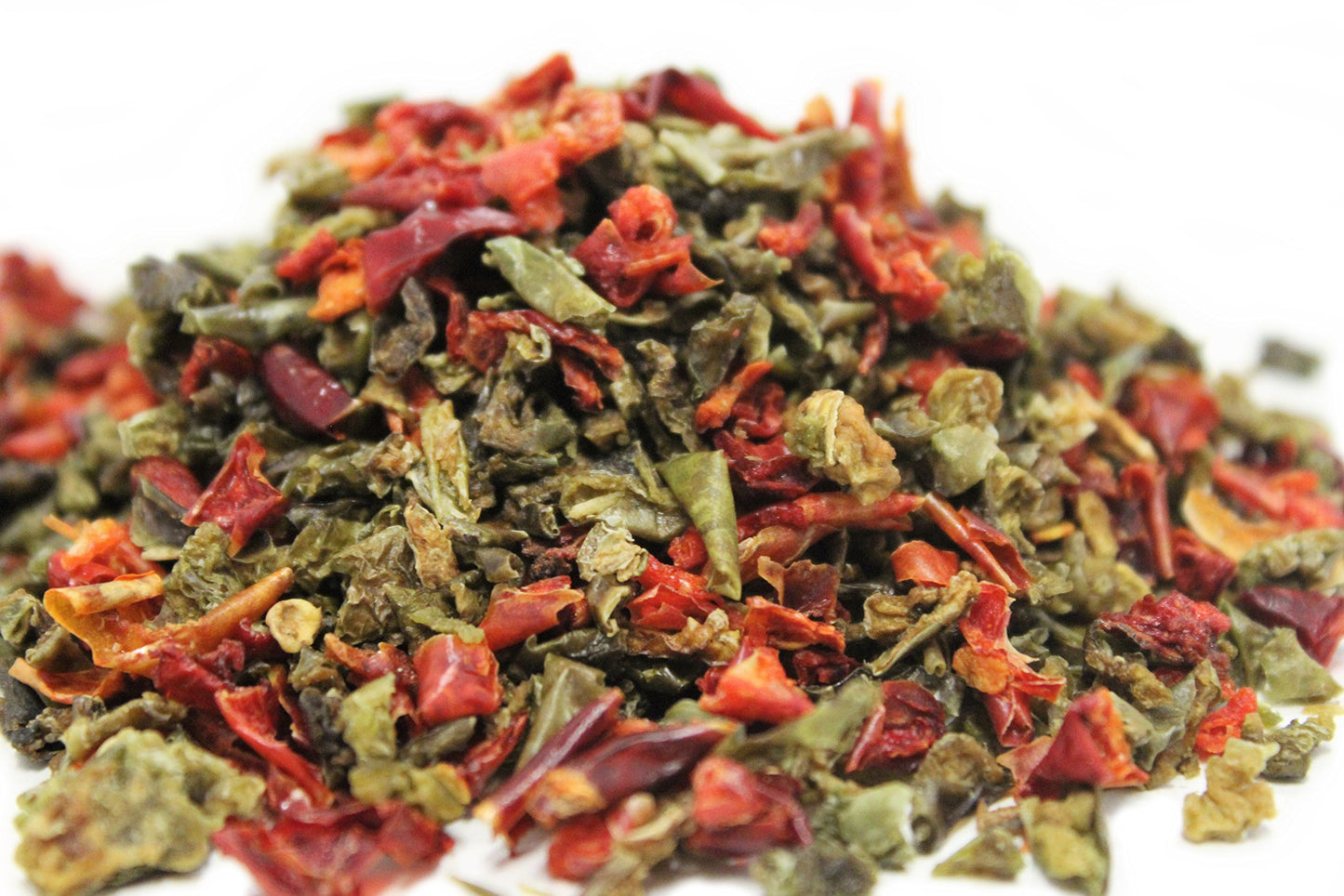 Dried Red And Green Bell Peppers Mix By It'S Delish, 3 Oz. Medium Jar