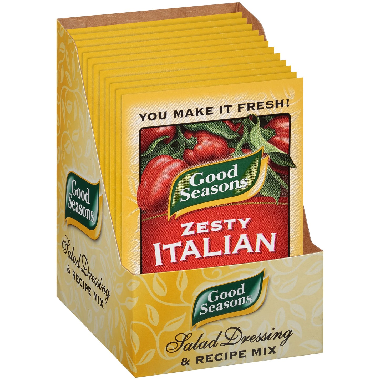 Good Seasons Zesty Italian Dressing & Recipe Seasoning Mix (24 Ct Pack, 0.6 Oz Packets)