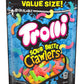 Trolli Sour Brite Crawlers, Candy, Cherry-Lemon, Strawberry-Grape & Orange-Lime, Sweet And Sour, Gummy Worms, 28.8 Oz