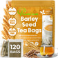 Premium Barley Tea Bags, 100% Natural & Pure from Barley. Loose Barey Herbal Tea. No Sugar, No Caffeine, No Gluten, Vegan.