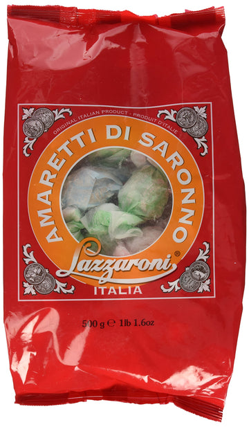 Lazzaroni Amaretti Biscuits Refill, 1 lb 1.6 oz