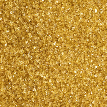 Sentovac Gold Sanding Sugar For Baking Edible Sparkling Sugar Sprinkles Coarse Sugar Crystals For Baking Topping Cake Cookie Cup