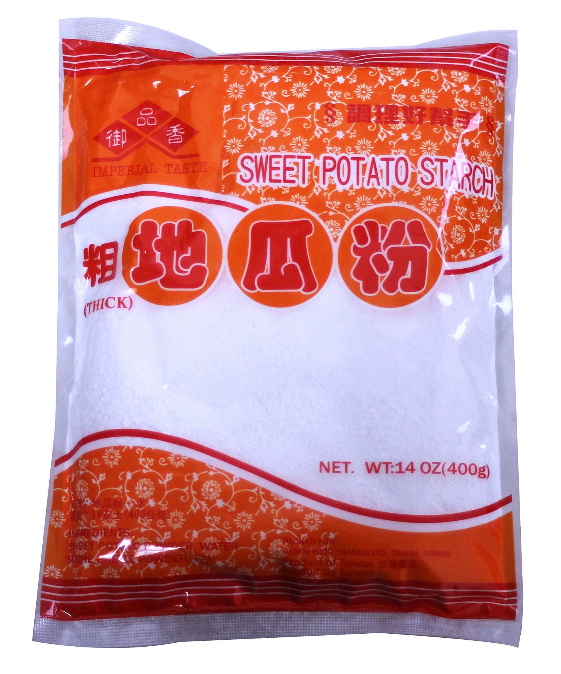 地瓜粉 粗 Sweet Potato Starch Powder -Thick - 14Oz (1 Pack)