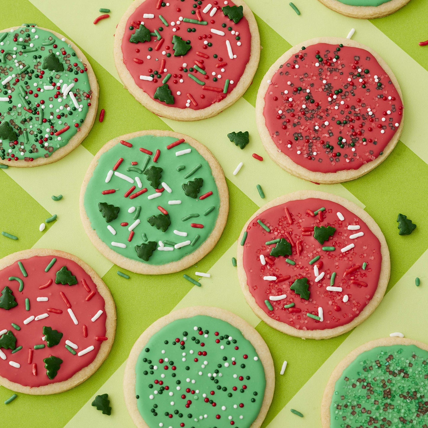 Wilton Traditional Mix Holiday Sprinkles Mega Set Of 4, 19.3 Oz, Red, Green And White