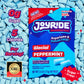 Joyride Gum - Glacial Peppermint, Aspartame & Sugar Free, Low Carb, Vegan, Healthy Chewing Gum, 1 Pack Of 50 Pieces (50 Pieces T