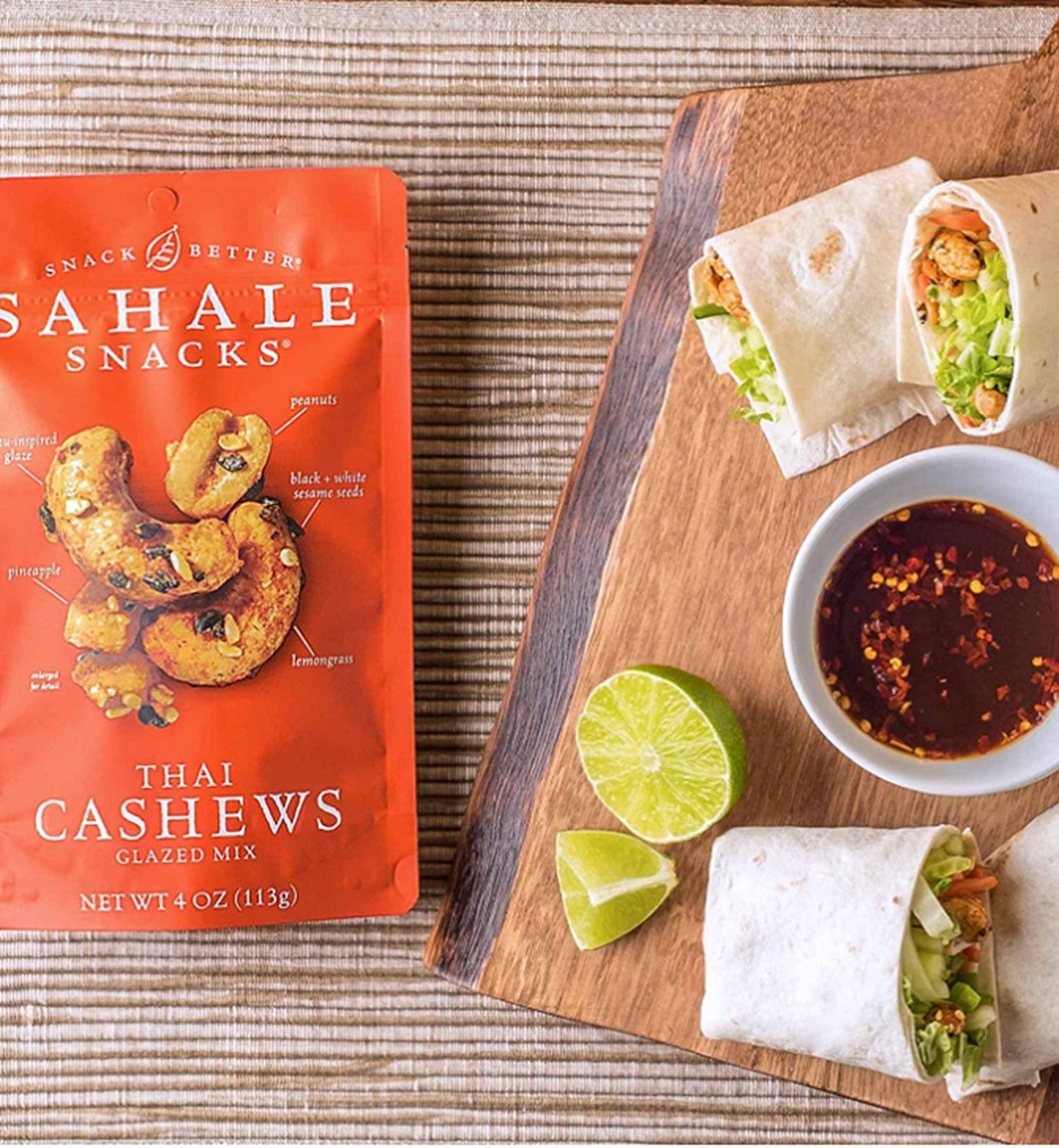 Sahale Snacks Sahale Thai Cashews (6X4 OZ)