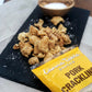 Lanna Table Pork Cracklins, Southern Flavor Chicharrones Style, Fried Pork Skins Attached With Fat, Salt Added, 0G Carbs, High P