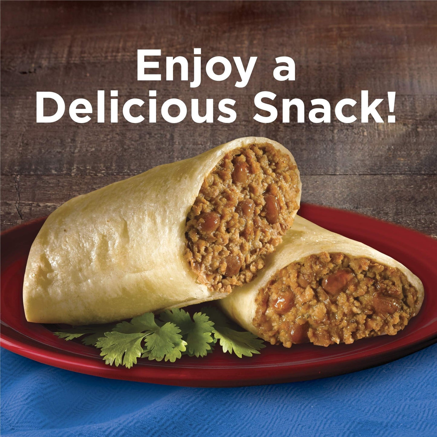 El Monterey Beef and Bean Chimichangas, 32 Oz