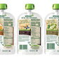 Sprout Organic Baby Food, Stage 2 Pouches, Carrot Apple Mango, Pear Kiwi Peas & Blueberry Banana Oatmeal Variety Sampler, 3.5 Oz