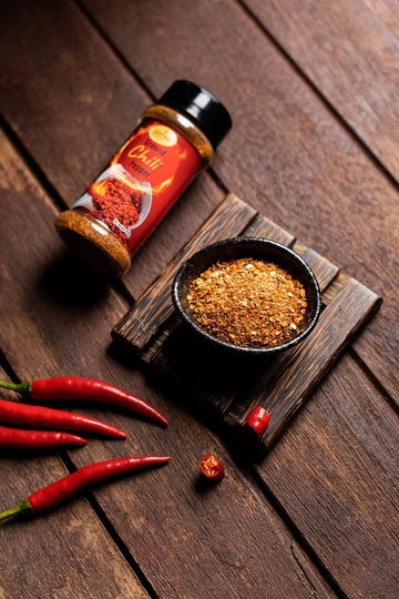 Ez Thai Red Chili Pepper Flakes 1 Pack 48 Gram Red Hot Chili Peppers Crushed For Tomyum, Pizza, Salads, Seafood, Chili Oil, Soup