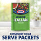 Good Seasons Kraft Fat Free Italian Salad Dressing, 1.5 oz Packets, Pack of 60
