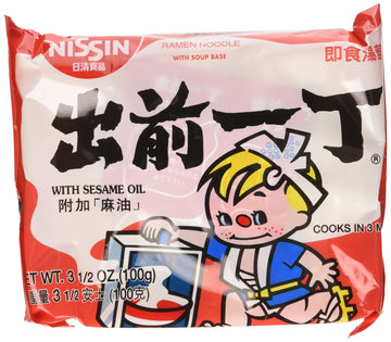 Nissin Demae Ramen, Sesame Oil, 3.5 Oz (30 Packs)
