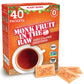 Monk Fruit In The Raw, Natural Monk Fruit Sweetener W/ Erythritol, Sugar-Free, Keto, Gluten Free, Zero Calorie, Low Carb, Vegan 