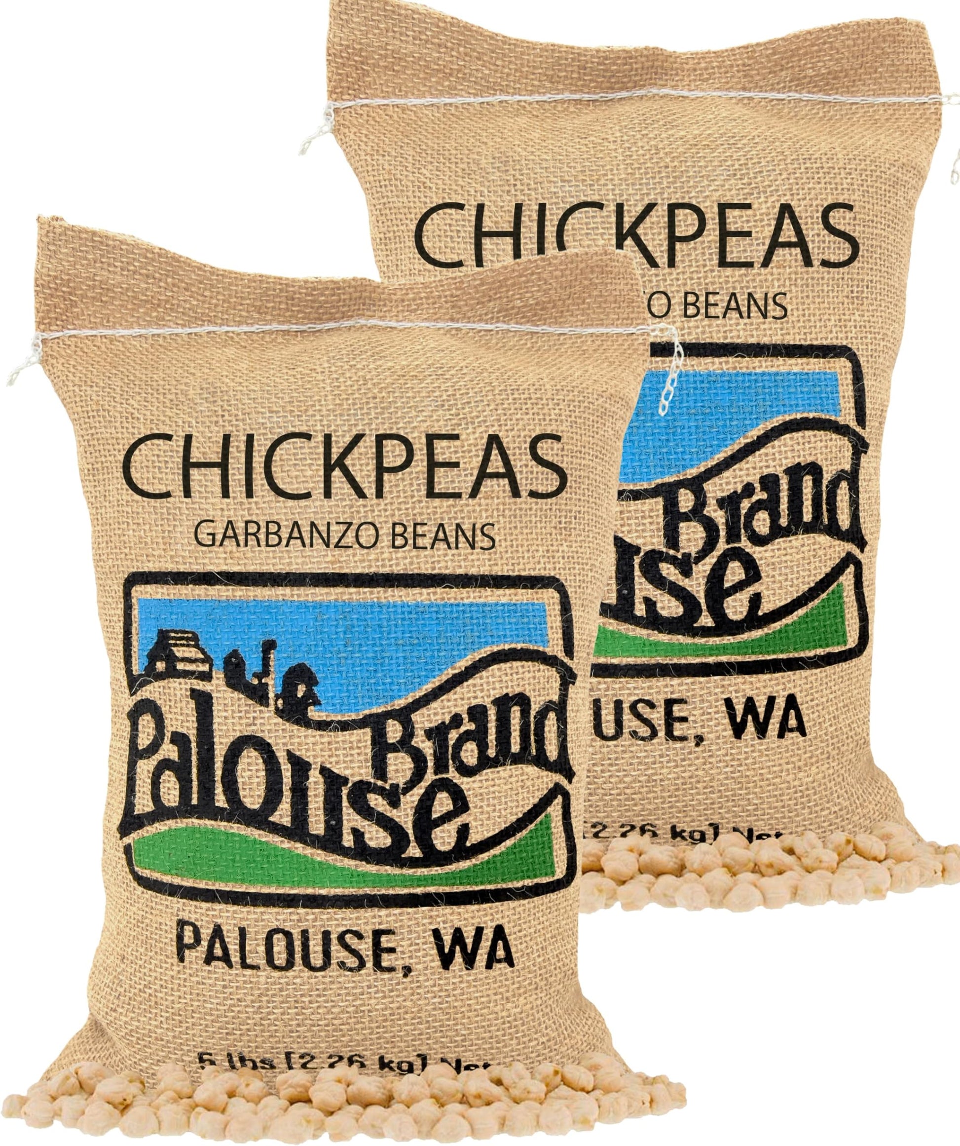 Certified Glyphosate Residue Free Chickpeas | Garbanzo Beans | 10 LBS | Family Farmed in Washington State | Non-GMO Project Veri