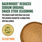 LEM Backwoods Snack Stick Seasoning, Reduced Sodium, 15.6 Ounce Packet, Seasons Up to 20 Pounds of Meat, Model 9162