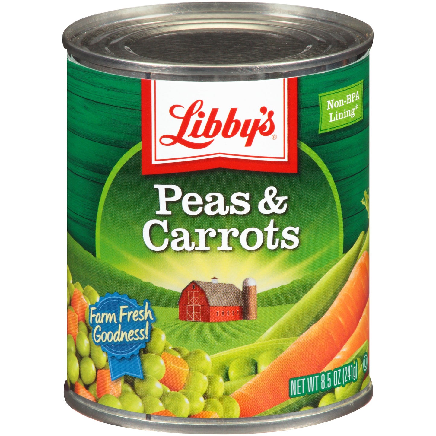 Libby'S Peas & Carrots | Deliciously Sweet, Vibrantly Orange Diced Carrots & Succulent Green Sweet Peas | Grown & Made In Usa |