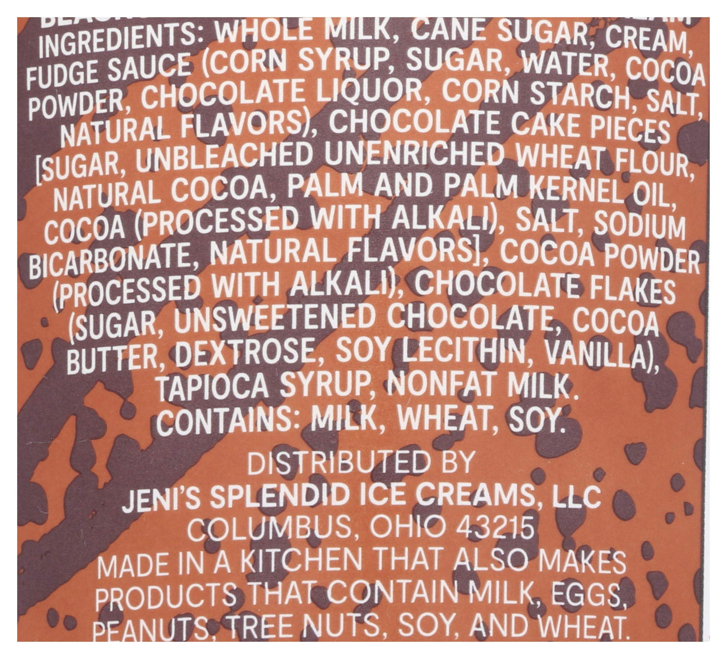 JENIS SPLENDID ICE CREAMS Blackout Chocolate Cake Ice Cream, 1 PT
