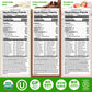 Orgain Organic Nutritional Protein Shake  16g Grass Fed Whey Protein  Meal Replacement  20 Vitamins & Minerals  Fruits & Vegetables  Variety Pack  Chocolate  Vanilla  Strawberry  11 Fl Oz (12 Pack)