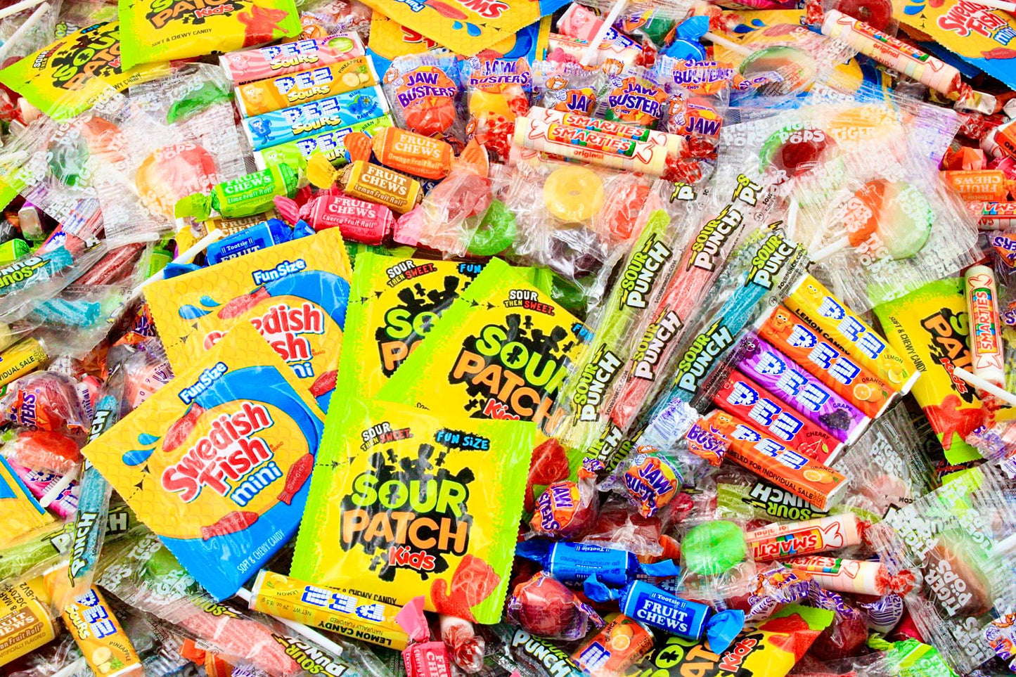 Bulk Candy Variety Pack - 2 lb Candy - Candy Bulk Individually Wrapped Candy- Halloween Candies - Trick Or Treat Candies - Piata